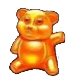 สัญลักษณ์  ลูกอมหมีสีส้ม